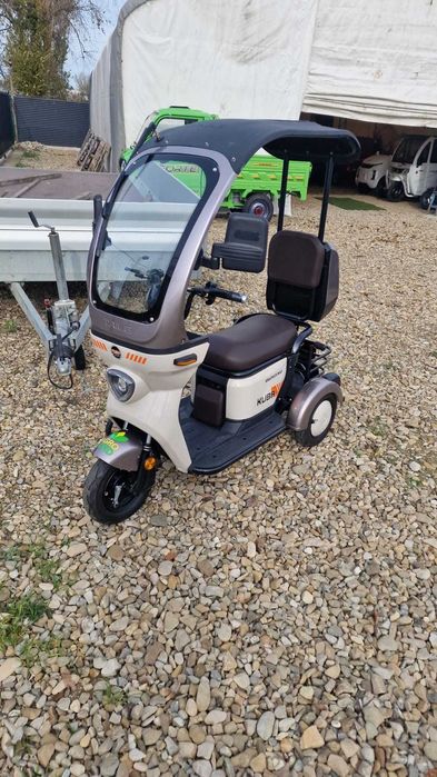 Triciclu electric KUBA GRAPE 25 MAX, motor 500 W, fara permis
