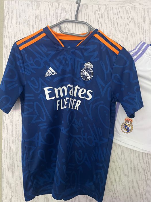 Детска тениска + къси панталони Adidas Real Madrid,11-12 години,152 см