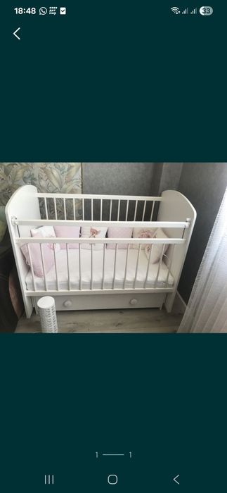 Кровать детская качалка