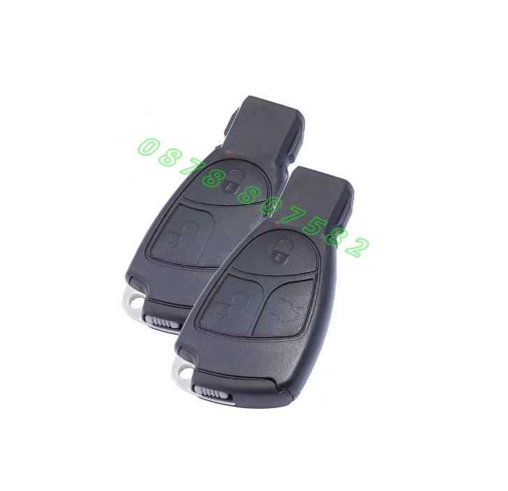 Кутия кутийка за ключ дистанционно Мерцедес 2 / 3 бутона държач рибка