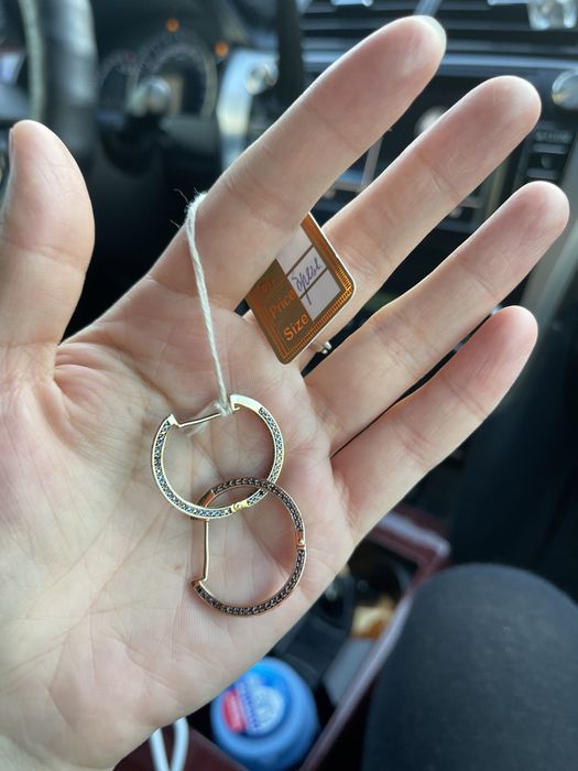 Серьги бриллиант