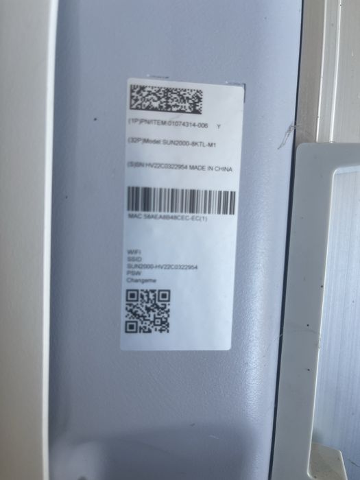 INVERTOR trifazat HUAWEI 8KW, Sun2000-8KTL-M1.