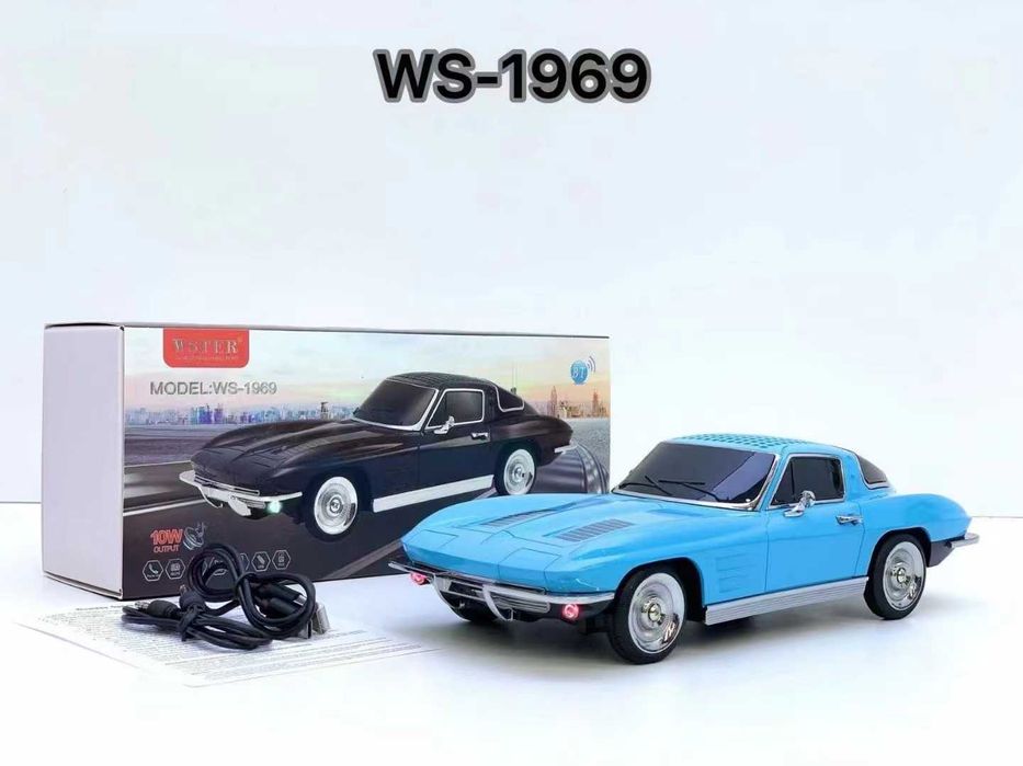 Boxa portabila Bluethooth USB MP3 Masinuta WS-1969 Chevrolet Corvette