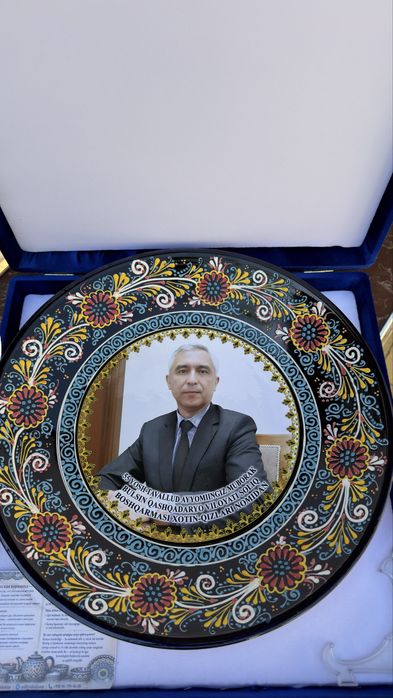 Sovg’a uchun rasmli Sopol Laganlar