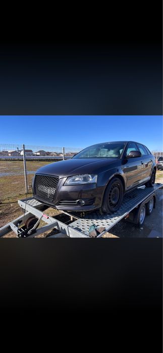 vand pachet aripi, bara fata, capota tragar si faruri audi a3 8p fl