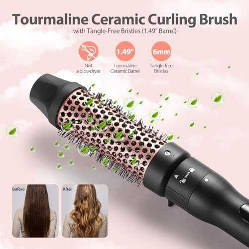 Нов Комплект за къдрене 5 в 1 маша с 4 сменяеми приставки за прическа