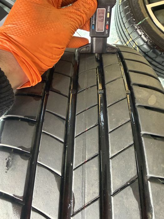 Jante aliaj R18 originale SKODA Octavis RS Superb 225/45/18 Bridgeston