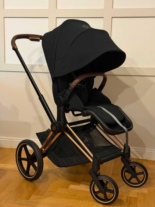 Carucior 3 in 1 Cybex Platinum Priam 4.0 cu landou si scoica cloud T plus