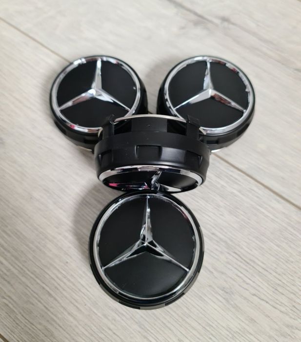 Capace-Jante-Mercedes-Model-AMG-Look-75mm-Negre-A-C-E-S-CLS-GLE-GLC-CLA-A-GLB-Class