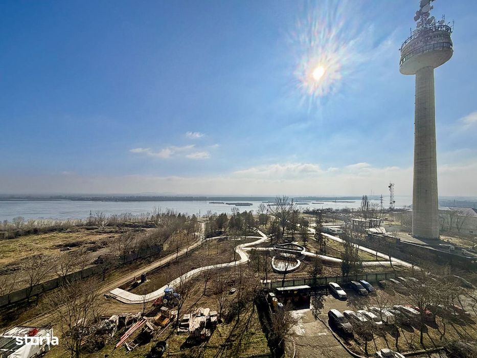 Apartament 3 camere dec in Galati Micro 21 vedere la Dunare langa turn