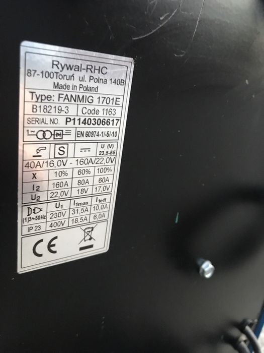 Aparat Sudura Most FANMIG 1701 cu Sarma