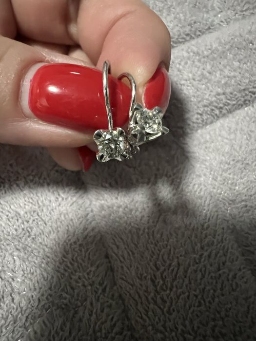 Серьги с бриллиантами