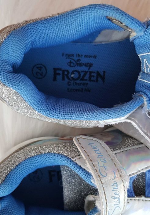 Детски маратонки на Disney Елза и Ана №24 - светещи
