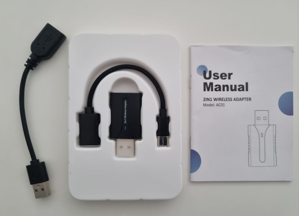 CarPlay Android Auto USB адаптер за автомобил