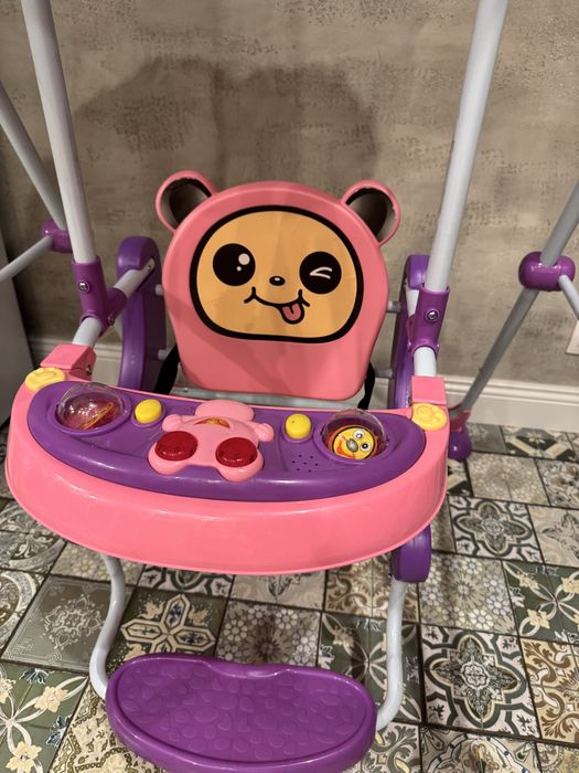 Горка и качели