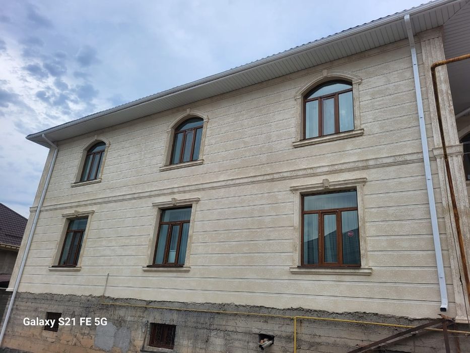 Жидкий травертин ( работа + травертин)