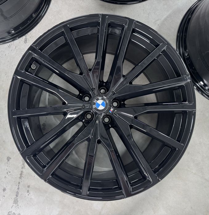 Jante Bmw X5 X6 R22 G05 G06 Originale Styling 742M Black Nusfalau