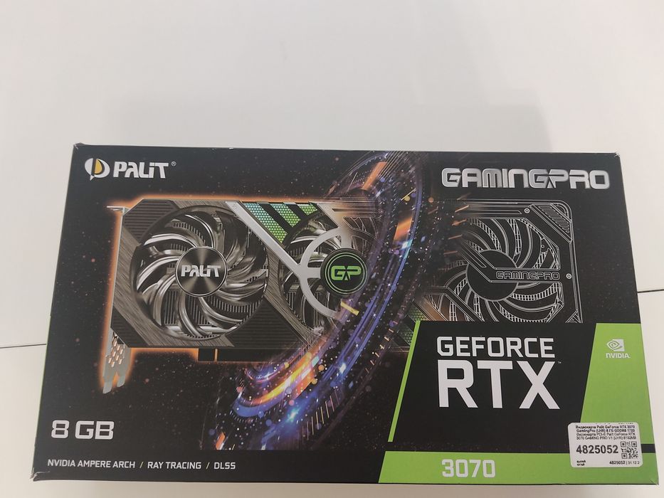 Видеокарта RTX 3070 Gaming pro 8 gb