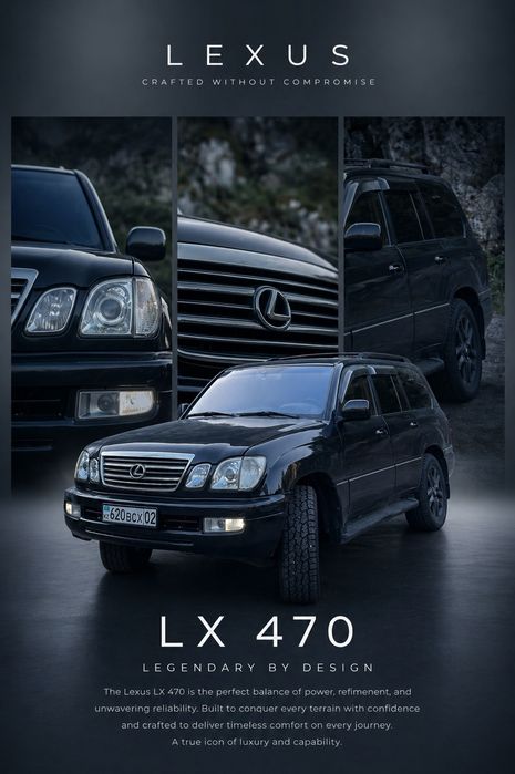 lexus lx 470 американец