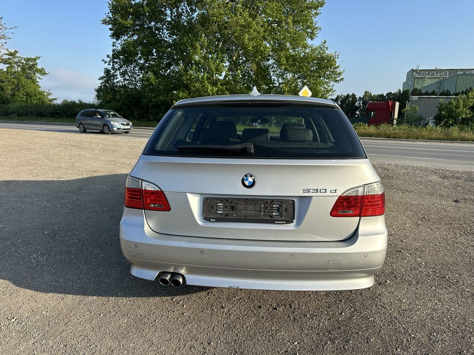 Задна броня за BMW E61 facelift комби!