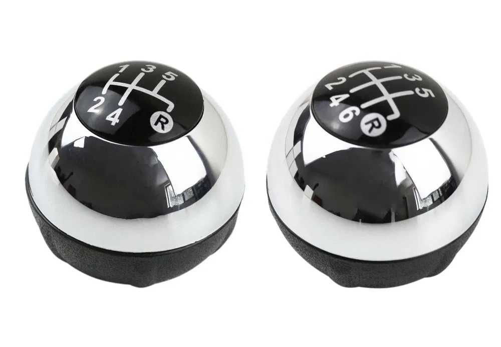 Топка за скоростен лост 4021 Хром за Фиат Fiat 500 2012 - 2018 5/6 ск.