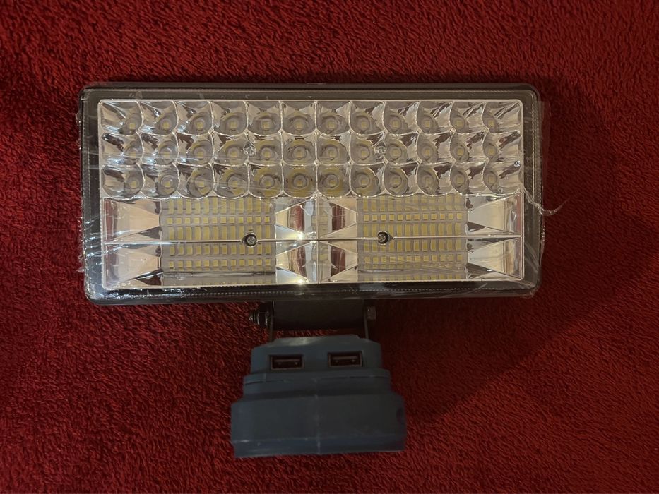 Лед лампа/led light за батерия dewalt/makita 90W JCB, батерии замакита