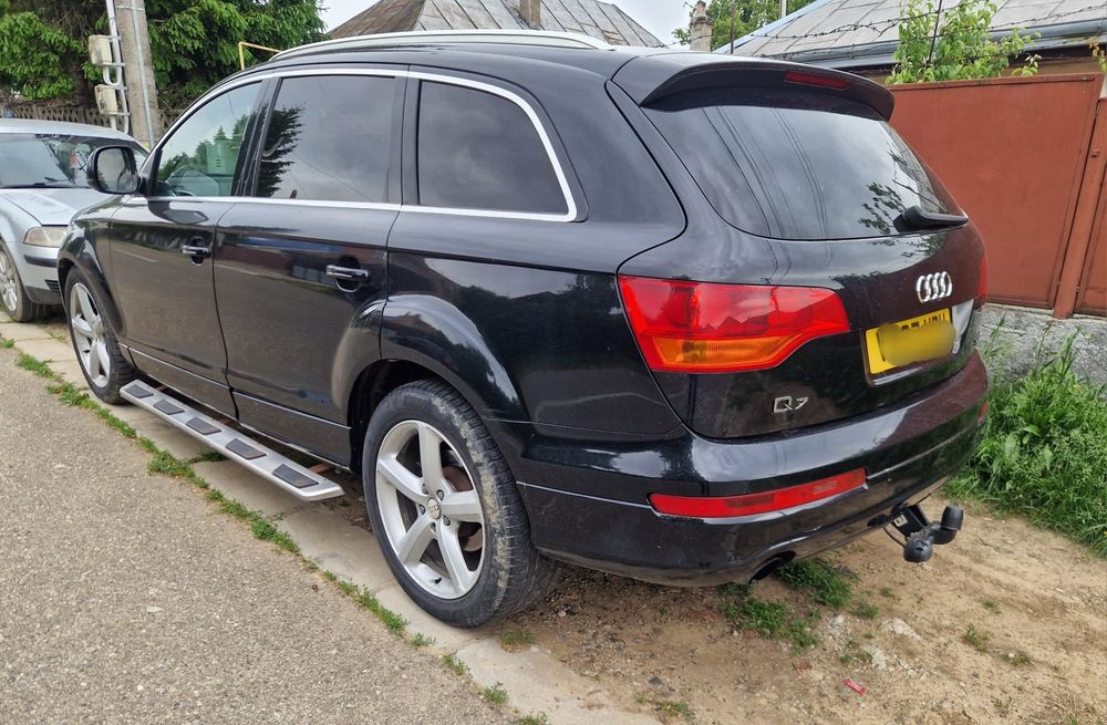 Dezmembrez audi q7 4l s-line 7 locuri motor 3.0 tdi bug bun cutie automata perne aer cardan grup diferențial jante r20 carlig remorcare bara piese