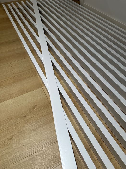 Riflaj despartitor decorativ premium 30x60x2750mm, 24buc, nou, alb mat