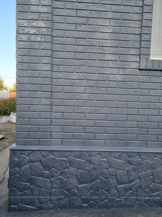 Фасадная панель фибробетон