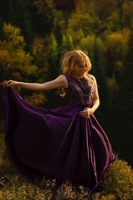 Продам платье, фиолетовое