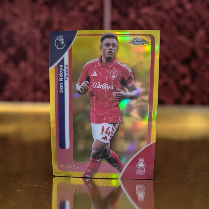 Topps EPL Chrome 2026 - Chase cards Update 25.03