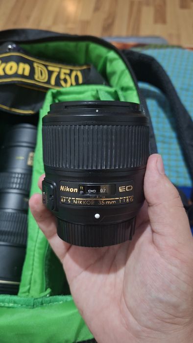 Nikon d750 +obiective