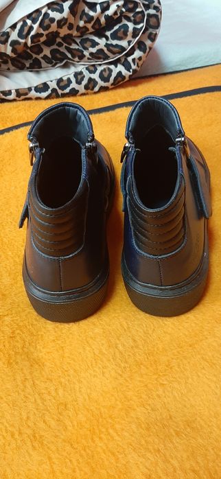 Ghete botine barbati the zeus piele NOI captusiti marime 41