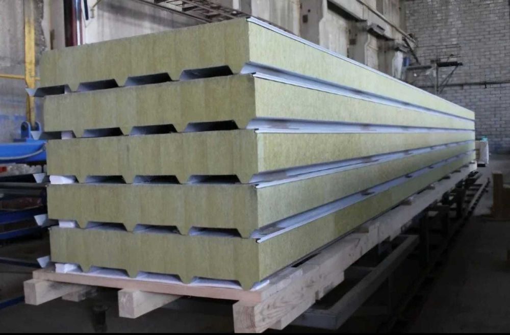 Завод -Сэндвич-панель стеновая и кровельная