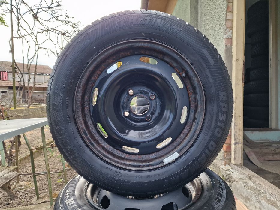 185 65 R 15 jante tabla cu cauciucuri de vara 4 x 108 ~ ET 23 ~