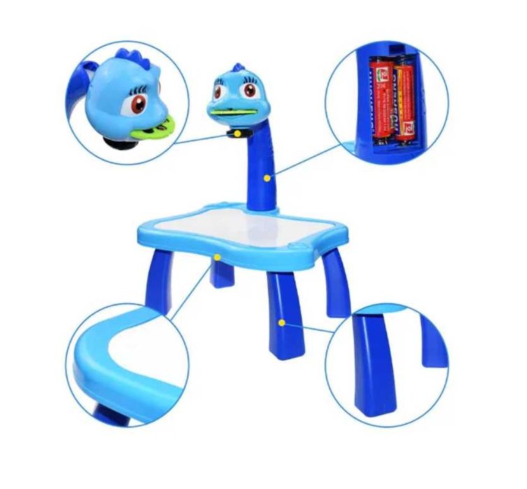 Детский проектор для рисования "Projector Painting" (синий)