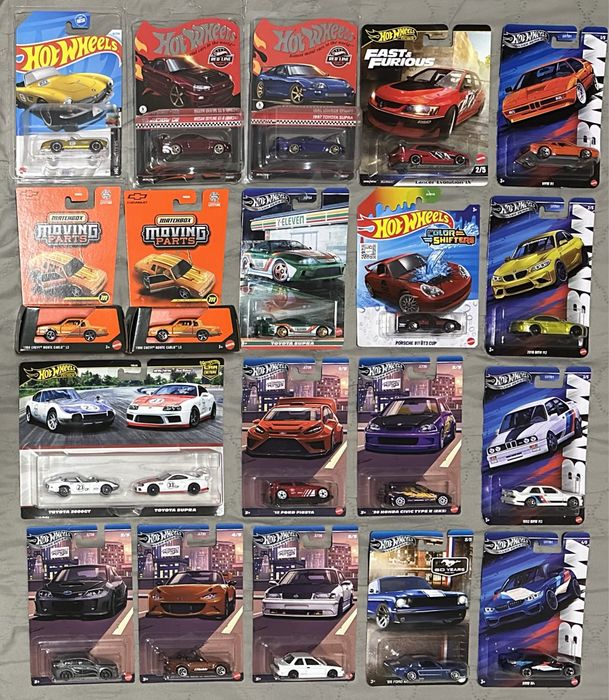 Hot Wheels Ferrari BMW STH Treasure Hunt Supra Super Chase GT-T Audi