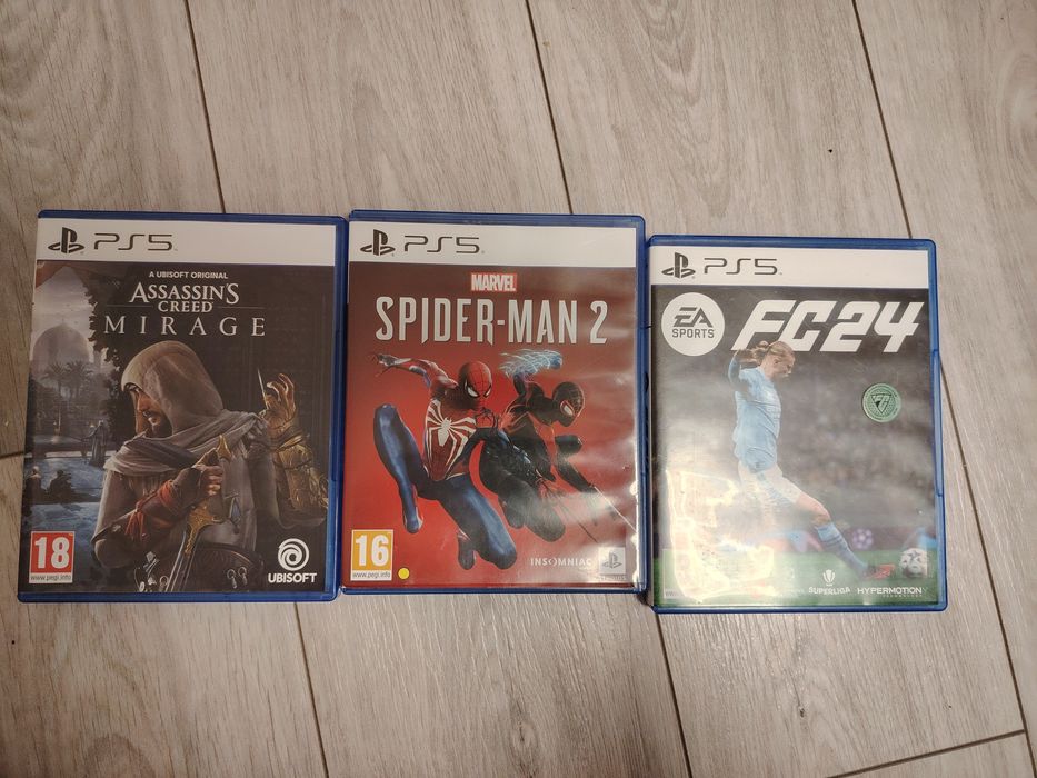 Vând jocuri Ps5 noi sau schimb cu kendama