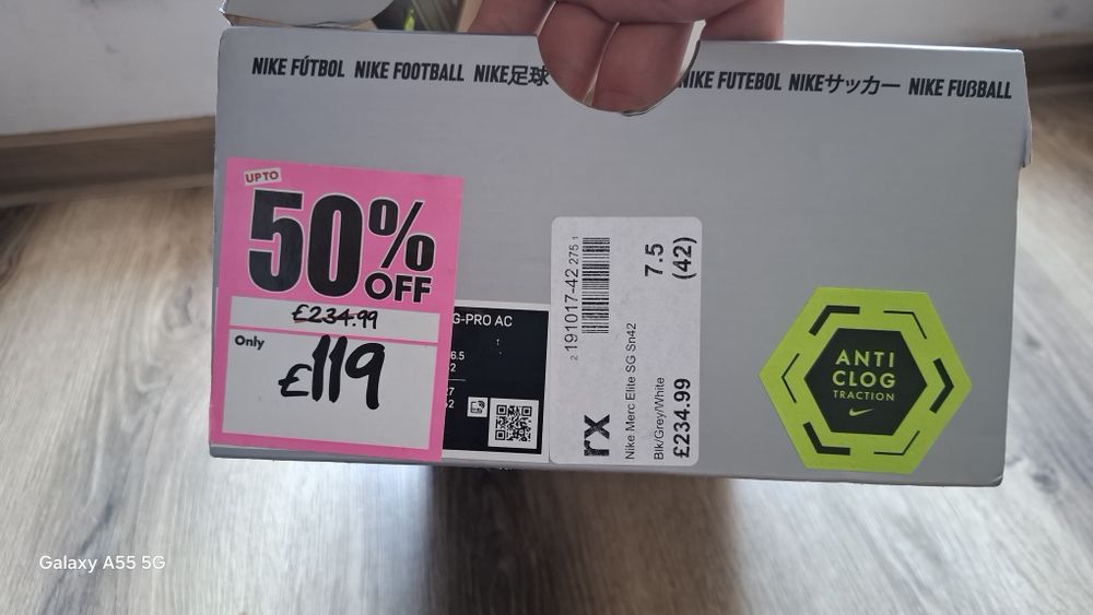 Mercurial Vapor 15 Elite SG-PRO, 42