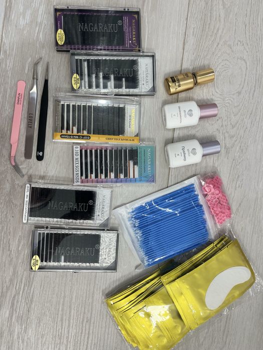 материалы для наращивания ресниц!