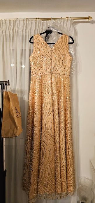 Rochie de seara lucrata manual