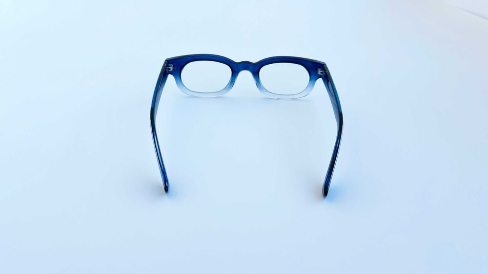 Rame ochelari Eleganti Dreptunghiulari - Albastre Degrade