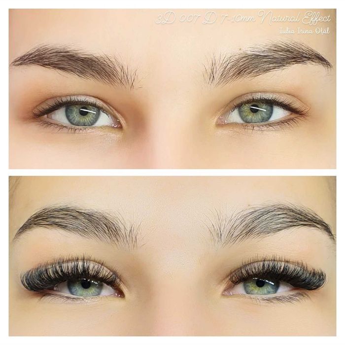 Extensii de gene fir cu fir Bistrița