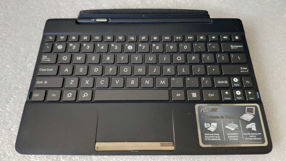 Детски таблет - ASUS Transformer TF300T + Клавиатура: YouTubeKids/игри