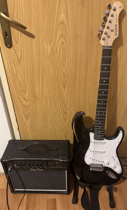 Chitara Electrica Harley Benton cu Amplificator Harley Benton