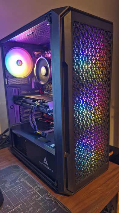 PC Gaming Ryzen 5, RX 7600 8GB, 16 GB RAM