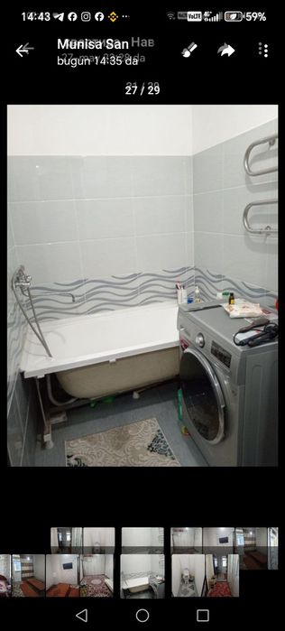 Vasxodga kvartera bor qiz ayollarga ishlidigan 400ming Dan