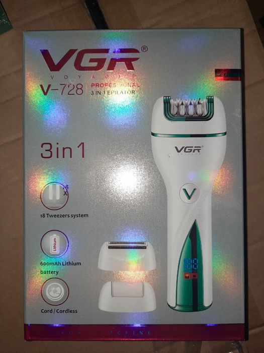 БЕПУЛ Доставка, Женский Эпилятор VGR Бритва Эпилятор Депилятор 3 в 1 !