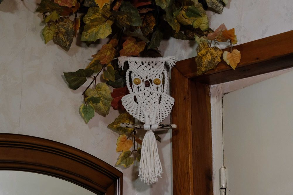 vand decoratiune macrame