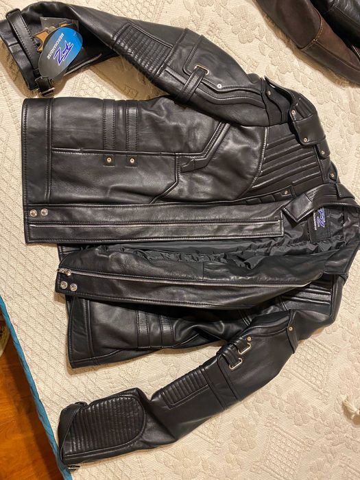 Geaca Piele Rock Motociclist XL